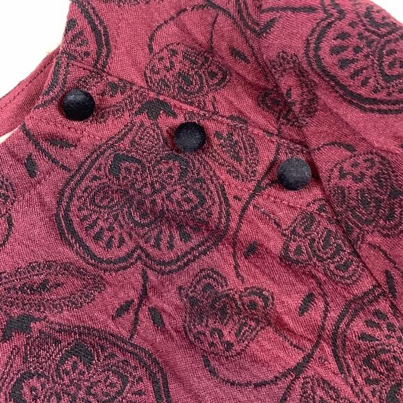 Ann Taylor Loft patterned long sleeved drop waist dress, size sp - Picture 9 of 11